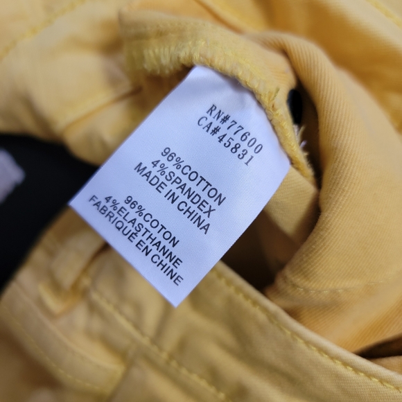 FREE PEOPLE x Sandrine Rose Yellow Jeans - Picture 6 of 8